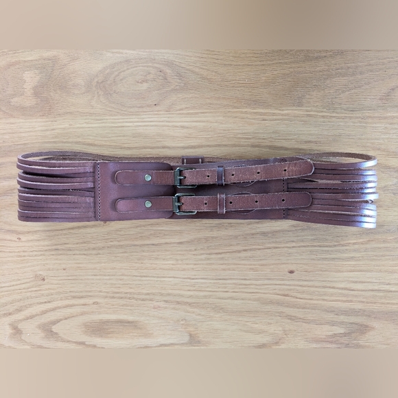 J. Crew Brown Leather Belt - Picture 2 of 8